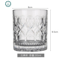 加厚酒杯 威士忌水晶洋酒烈酒杯子 欧式古典杯家用玻璃啤酒杯 封后 5号古典杯
