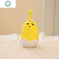 小猪玻璃杯双层防摔女学生可爱超萌便携韩国清新水杯子夏季 封后 蛋蛋君D表情290ml+杯刷