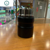 这是个大漏!王先生严选 五色!304双层不锈钢保温杯焖烧杯500 封后 黑色焖烧杯/罐