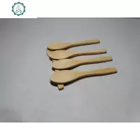 六棱蜂蜜玻璃瓶透明六角储物罐密封罐带盖果酱瓶罐头瓶辣椒酱 封后 木勺10个单拍不发货