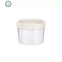 奶粉罐塑料密封罐厨房五谷杂粮收纳盒食品罐子储存罐收纳罐茶叶罐 封后 卡其色小号