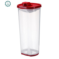 纤巧壶2大容量密封罐酵素杯冷水壶酵素桶食品级材质发酵桶储物罐 封后 大红色