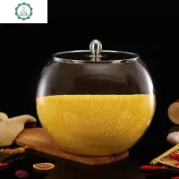 大口加厚泡菜坛子玻璃密封罐家用腌制咸菜酱菜玻璃缸腌菜罐酸菜罐 封后 加厚款15斤