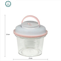 COMBOEZ康博益食品密封罐 电动真空保鲜盒储物罐 工厂发 Tinrry家 封后 H款2手提(粉)