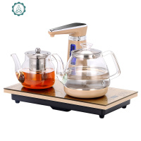 全自动上水电热烧水壶抽水式茶台一体泡茶专用电磁炉功夫茶具套装 封后 宝马金