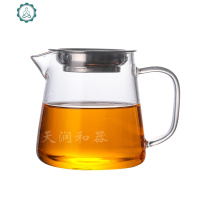 玻璃公道杯茶漏套装加厚耐热大号茶海分茶器功夫茶 封后 直身公道杯+茶漏茶具