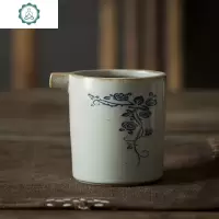 木灰 仿古公道杯陶瓷茶海分茶器功夫茶具 封后 草木灰-(直身)公道杯