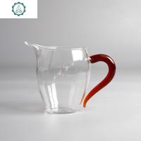 林家瓷堂玻璃公道杯茶漏加厚耐热高温大号茶海分茶器功夫茶具配件 封后 玻璃公道杯红