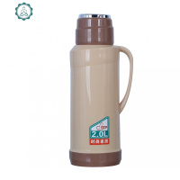 开水瓶茶瓶热水瓶家用塑料暖水瓶学生宿舍 用暖瓶保温瓶暖壶2 封后 1503咖啡色2含内胆