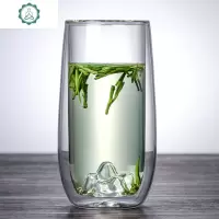 高硼硅玻璃观山杯竹叶青、绿茶冲泡杯山峦杯耐热单层杯观山泡茶杯 封后 双层观山杯玻璃杯