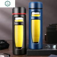 大容量玻璃杯便携防摔水杯子男女办公礼品定制双层塑玻杯茶杯 封后 联系客服备注颜色