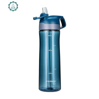 大人运动水杯女便携健身成年带吸管水杯孕妇塑料大容量 封后塑料杯