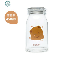 韩式网红ins风学生水杯创意简约清新便携森系可爱少女心玻璃杯子 封后 害羞熊 10cm