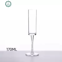 红酒杯PC摔不坏香槟杯白酒杯烈酒杯高脚杯白兰地矮脚杯 封后 PC直身杯170摔不坏不是