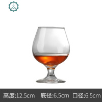 玻璃白兰地杯洋酒杯白酒杯威士忌酒杯矮脚红酒杯大肚干邑杯子 封后 玻璃材质(270)