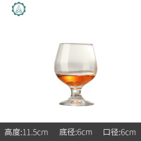 玻璃白兰地杯洋酒杯白酒杯威士忌酒杯矮脚红酒杯大肚干邑杯子 封后 玻璃材质(165)