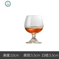 玻璃白兰地杯洋酒杯白酒杯威士忌酒杯矮脚红酒杯大肚干邑杯子 封后 材质(170)冷切口