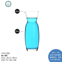 玻璃酒杯白酒分酒器日式清酒壶公杯加厚烫酒倒酒壶 封后 200分酒器