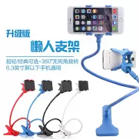 火豹手机懒人支架夹子头配件三脚架平板通用稳定器云台自拍杆转接摄影 双夹黑色手机支架手机座