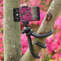 火豹八爪鱼支架大疆osmo Action微单GoPro运动相手机VLOG三脚架 八爪鱼脚架+GoPro转接头手机支手机座