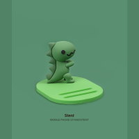 火豹可爱小巧恐龙多功能手机支撑架床头桌面便携追剧看电影懒人支架固定女创意 猴子手机支架手机座