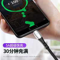 火豹华为p20充电器5A超级快充Type-C数据线p9p10p qc3.0快充白色套餐[9V2A充电器+1米3A-typ