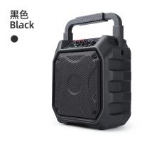 火豹(HUOBAO)无线蓝牙音箱户外广场舞重低音炮超大音量手提便携式手机迷你小型音响大功率播放器扩音收钱款提示 黑色 套