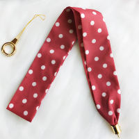 火豹单卖 通用手机壳挂绳可拆卸挂绳二合一印花宽体挂脖子长绳子丝绸 黑色方块手机挂饰