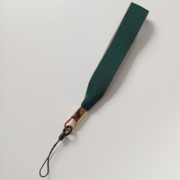 火豹新款简约网红ins不勒脖挂脖绳手机壳相机钥匙手腕短挂绳饰宽带女 短款-紫红色手机挂饰