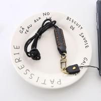 火豹皮手机绳U盘挂绳挂脖绳手机链绳子创意苹果iphone壳挂绳男女款长短手腕绳挂链吊坠挂 新出挂绳版本比较短适合挂在手