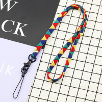 火豹民族风弹力可拉伸手机挂绳挂脖绳子吊绳女手腕带潮流个性创意挂链 迷宫手腕款手机挂饰