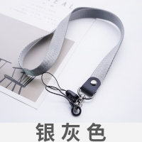 火豹纯色手机挂绳 链饰品挂件牌钥匙相机吊带 男女通用双扣不勒挂脖绳 长款-彩蓝色手机挂饰