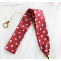 火豹手机挂绳挂脖女款网红个性创意链丝巾ins宽带挂绳指环丝带挂饰苹果华为op [几何形]丝巾宽体二合一★丝滑手机挂饰