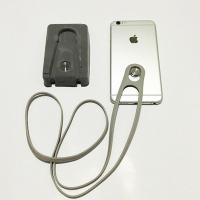 火豹香港Tmate手机挂绳挂脖手机绳硅胶吊绳手机挂链防盗防丢链长 灰色手机挂饰