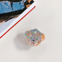 火豹史黛拉手机气囊支架懒人同款可伸缩式指环扣流沙解压气垫撑 卡娜赫拉(流沙气囊支架)手机支架手机座