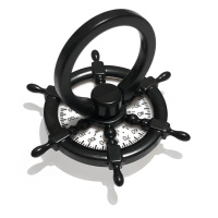 火豹手机指环扣苹果安卓通用抖音同款指尖陀螺旋转指环扣支架创意个性 炫彩轮(买2送1)手机座