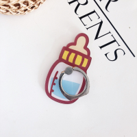 火豹可爱卡通粘贴式懒人指环支架适用vivo创意苹果oppo手机指环扣女款 指环扣纸盒乳饮料手机支架手机座