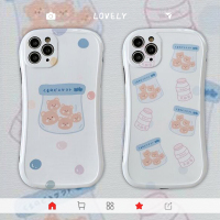 火豹小蛮腰牛奶瓶小熊苹果11 M手机壳iPhoe/S/R/SE/p摄像头全包潮牌网红孔位8硅胶