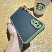 火豹华为p20手机壳全包摄像头华为p20硅胶透明防摔套p20磨砂背板液态手感华为20撞色网红男女情侣新款