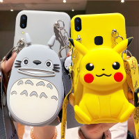 斜挎零钱包vivo23手机壳E前后指纹卡通23幻彩版带挂绳斜背2少女心30网红女一体钱包背包式可背斜