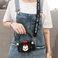 火豹vivo2/2手机壳23幻彩版可爱背带挂绳斜挎女款s1/s1零钱包手拎式软套