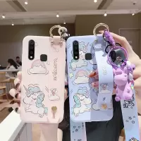 火豹vivo y3手机壳vivoz5保护套vivoz3手机套z3i硅胶软壳viv0z5外壳网红玩偶可爱独角兽公仔挂饰挂绳