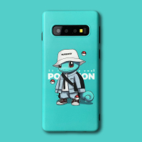 火豹三星s10+手机壳卡通杰尼龟s9硅胶防摔s8+超薄磨砂软壳ote10+