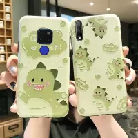 火豹华为mte30手机壳V30小恐龙mete20套9荣耀20防摔十9可爱20S卡通V20防滑Hoor10磨砂8
