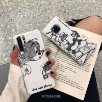 火豹欧美怀旧漫卡通适用mte20华为p30手机壳p20女男款mte10全包软套