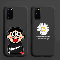 火豹三星s20手机壳s20ultrs20+保护套男款女潮s20u全包防摔黑色s20菊花潮牌glys