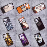 火豹火影忍者手机壳三星s10/s9+鸣人ote10/9/8玻璃s8锤子1+佐助一加6/5t晓组织宇智波鼬写