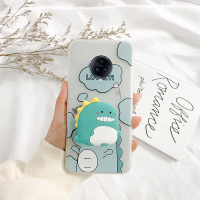 火豹vivoe3s手机壳全包vivoe防摔卡通恐龙vivoe3保护套E3S创意女个性支架软壳可爱新款潮