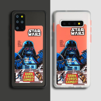 火豹三星s10+手机壳s20ultr透明磨砂欧美潮牌星球大战ote10适用s8s9