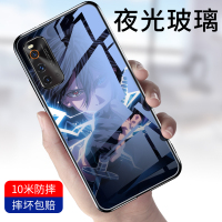 火豹iqooz1手机壳玻璃男夜光iqooeo3超薄vivo防摔eo3硅胶z1全包icoo